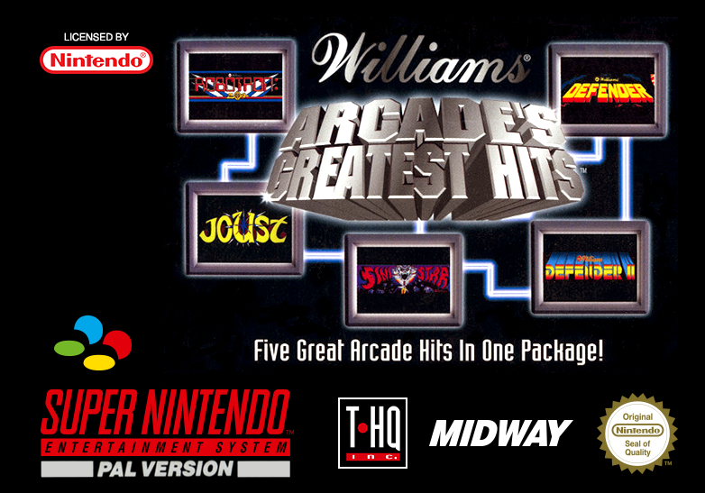 Williams Arcade's Greatest Hits (PAL)